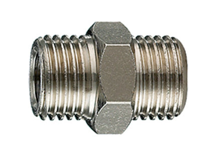ANI ART. 33/N7 3/8"MX3/8"M NIPPLO DI COLLEGAMENTO MASCHIO BLISTER PZ2