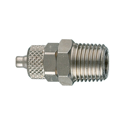 ANI ART. 40/A M RACCORDO DRITTO FILETTATO M PER TUBI NYLON 1/4" MM10X 8