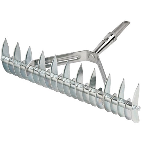 AGEF RASTRELLO AERATORE 32 DENTI ACCIAIO CROMATO PER MANICO POLICLICK