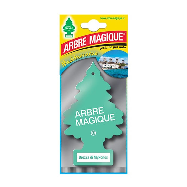 ARBRE MAGIQUE PROFUMATORE PER AUTO FRAGRANZA BREZZA DI MYKONOS