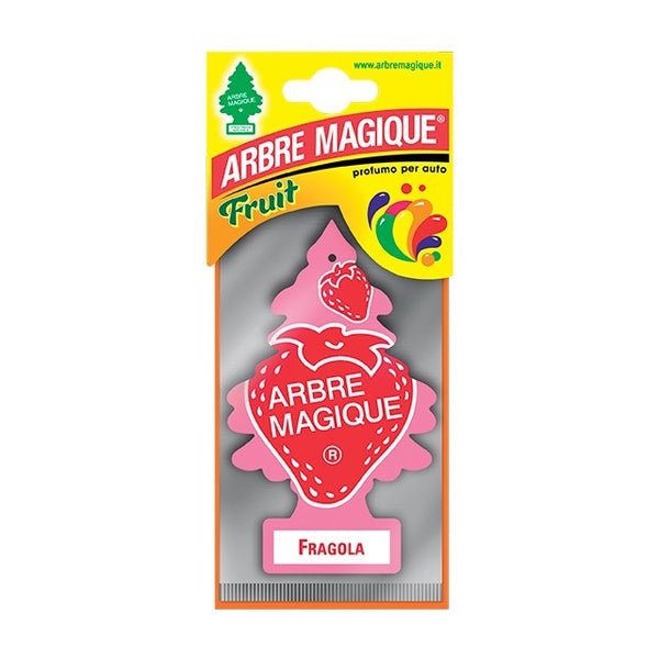ARBRE MAGIQUE PROFUMATORE PER AUTO FRAGRANZA FRAGOLA