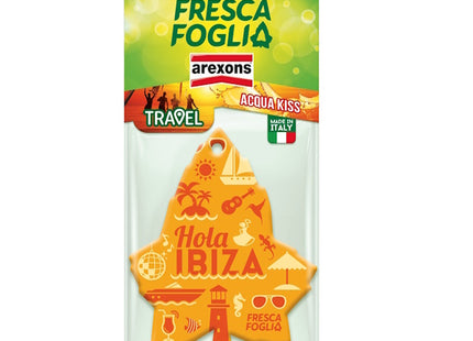 AREXONS PROFUMATORE PER AUTO FRESCA FOGLIA TRAVEL