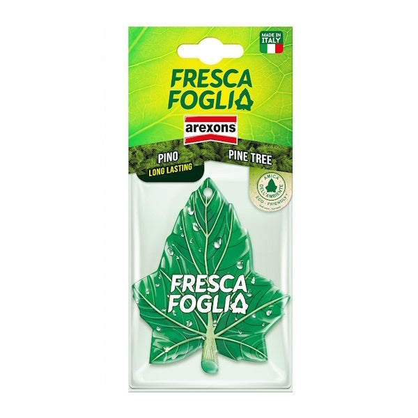 AREXONS PROFUMATORE PER AUTO FRESCA FOGLIA FRAGRANZA PINO