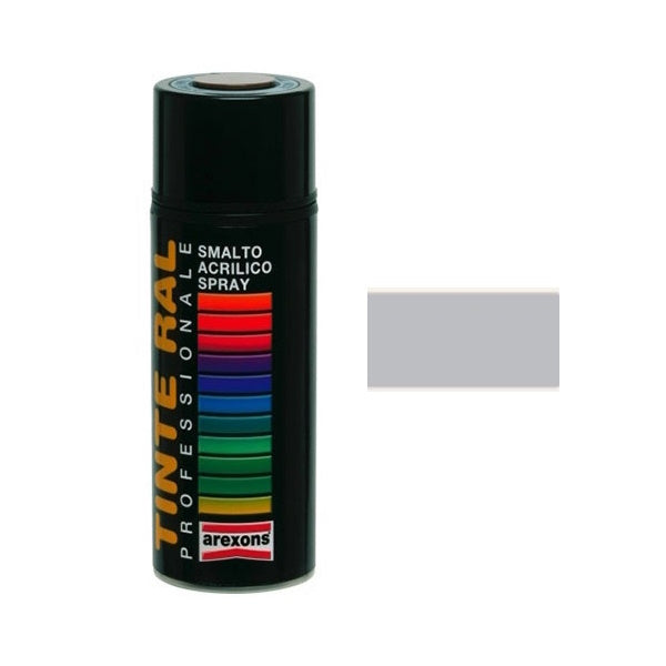 AREXONS SMALTO ACRILICO ALLUMINIO RAL 9006 SPRAY ML400