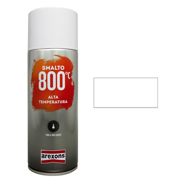 AREXONS SMALTO ACRILICO ALTA TEMPERATURA 800° BIANCO SPRAY  ML400
