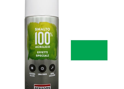 AREXONS SMALTO ACRILICO EFFETTO FLUORESCENTE VERDE SPRAY ML400