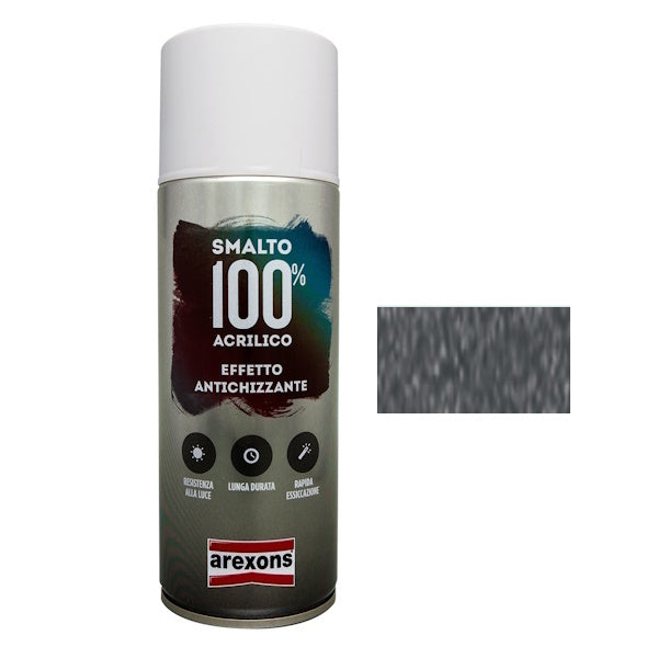 AREXONS SMALTO ACRILICO ANTICHIZZATO PELTRO SPRAY ML400