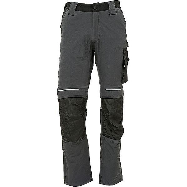 U-POWER PANTALONE IN TESSUTO ATOM COLORE ASPHALT GREY