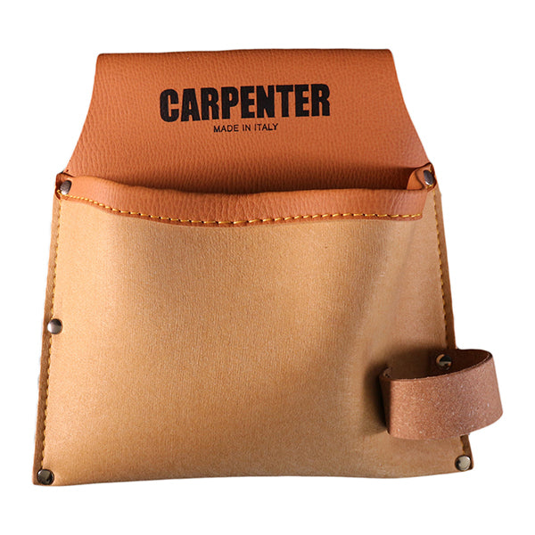 BORSA PER CARPENTIERE CARPENTER SIMILPELLE ART.457 1 TASCA C/PORTAMART.