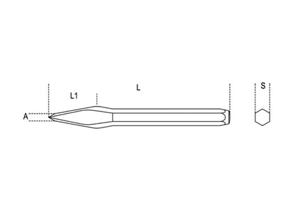 BETA    36 UGNETTO TIPO NORMALE CROMATO MM150