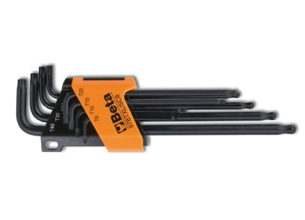 BETA    97BTXL/SC8 SERIE 8 CHIAVI MASCHIO SFERICHE LUNGHE TORX(A2024)