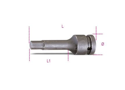 BETA   720ME CHIAVE A BUSSOLA MACCHINA MASCHIO ESAGONALE 1/2" MM 5