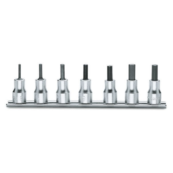 BETA   910PE/SB7 SERIE 7 CHIAVI A BUSSOLA MASCHIO ESAGONALE 3/8"