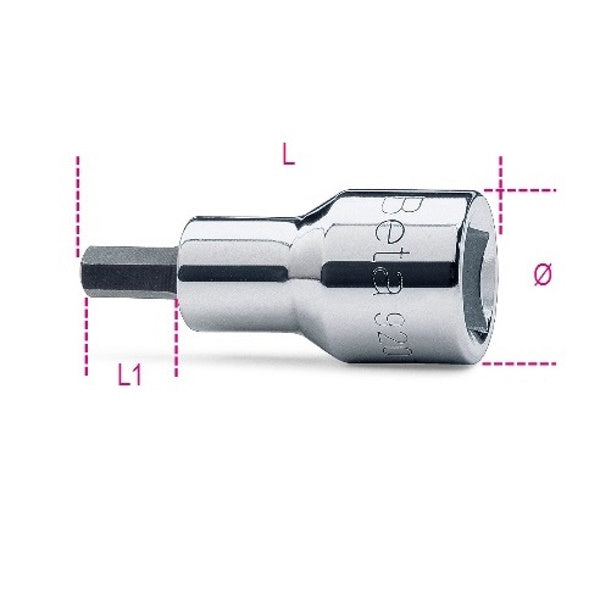 BETA   920PE/AS CHIAVE A BUSSOLA A MANO 1/2&quot; ESAGONALE A POLLICI