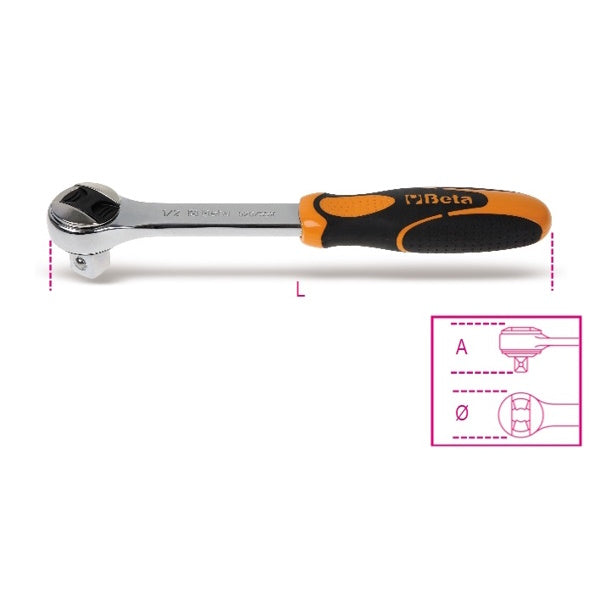 BETA   920/55X CRICCHETTO REVERSIBILE 72 DENTI 1/2"*