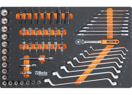 BETA BW2400S 7/E-M CASSETTIERA CON 7 CASSETTI + 309 UTENSILI