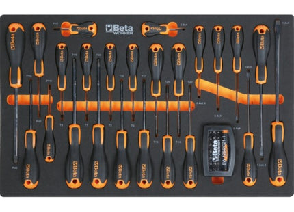 BETA BW2400SG7/E-M CASSETTIERA CON 7 CASSETTI + 309 UTENSILI GRIGIO