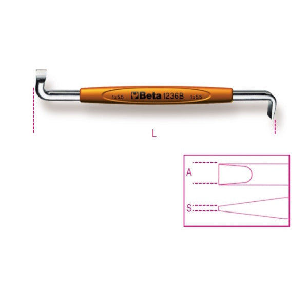 BETA  1236B GIRAVITE A SQUADRA PUNTE A TAGLIO