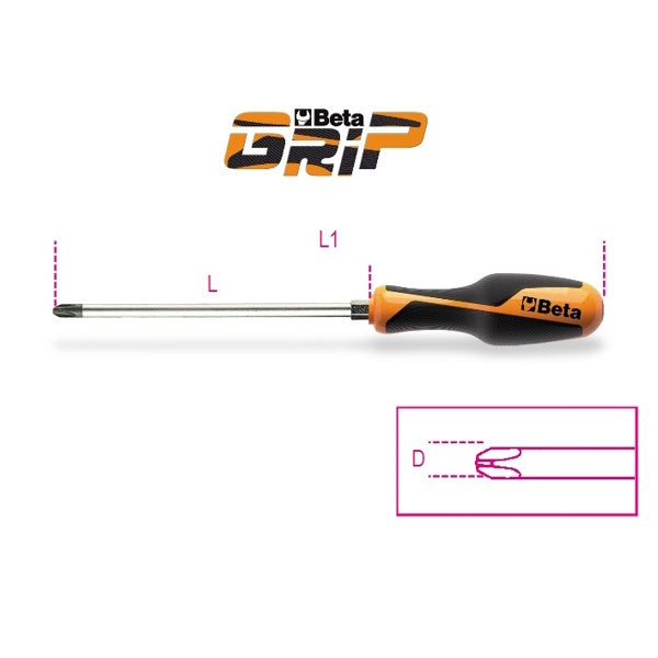 BETA  1262E GIRAVITE CON ESAGONO PUNTA A CROCE PHILLIPS