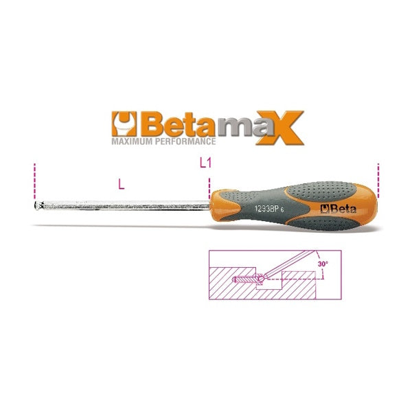 BETA  1293BP GIRAVITE PUNTA ESAGONALE SFERICA