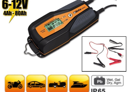 BETA  1498/4A CARICABATTERIE ELETTRONICO 6-12V AUTO-MOTO