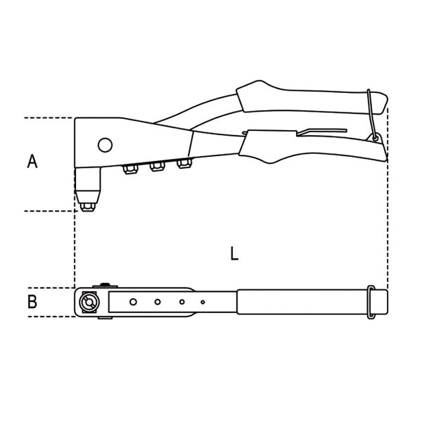 BETA  1741B RIVETTATRICE STANDARD(A2024)*