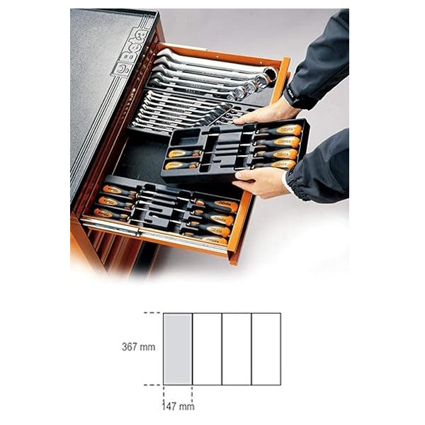 BETA T227 TERMOFORMATO CON UTENSILI