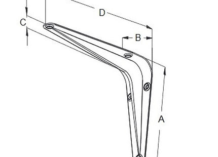 BOLIS REGGIMENSOLA BASIC CM25 BIANCO PORTATA A COPPIA KG25