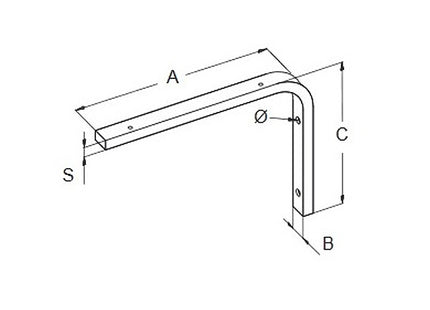 BOLIS REGGIMENSOLA ELLE IN LEGNO NATURALE