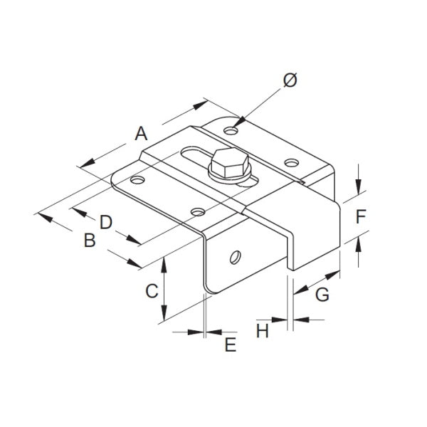 BOLIS ATTACCAGLIA PER PENSILI REGISTRABILE IN ACCIAIO