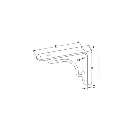 BOLIS REGGIMENSOLA PALLADIO CM14 BIANCO PORTATA A COPPIA KG40