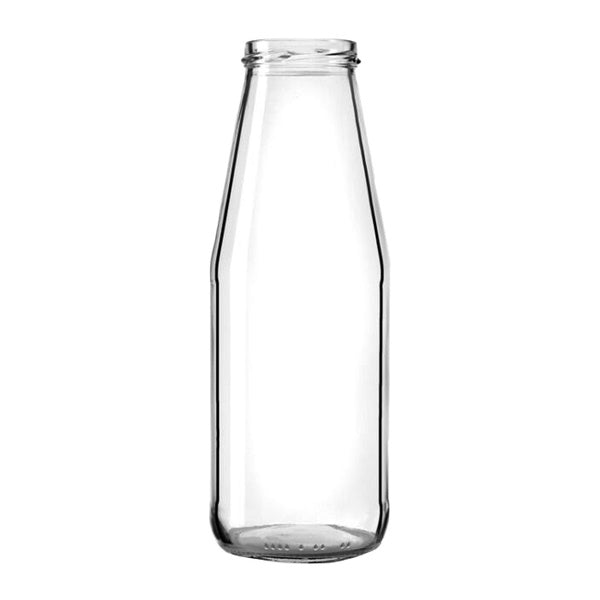 BOTTIGLIA PER PASSATA IN VETRO ML.720 SENZA CAPSULA D.MM53