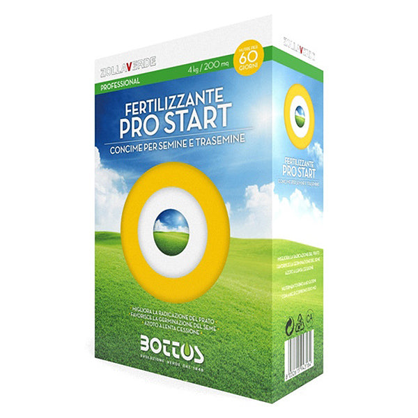 BOTTOS CONCIME PER PRATO PRONTO EFFETTO PRO START SCATOLA KG4