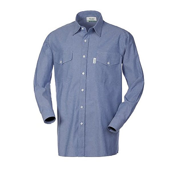 BREMBO CAMICIA MANICA LUNGA IN COTONE COLORE OXFORD