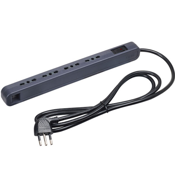 BTICINO MULTIPRESA ULTRASLIM 4 PRESE CAVO DA MT1,5 SPINA 10A GRIGIO