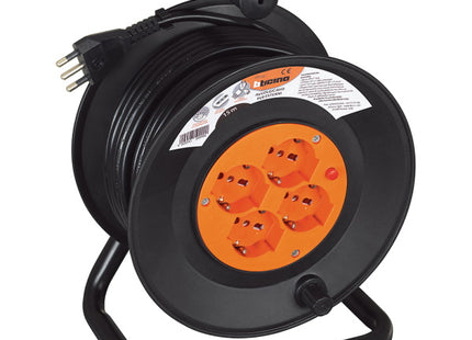 BTICINO AVVOLGICAVO CON CAVO DA MT25 230V