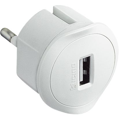 BTICINO ADATTATORE SPINA STANDARD SCHUKO PRESA USB 1,5A