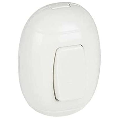 BTICINO OVAL PULSANTE UNIPOLARE 10A BIANCO