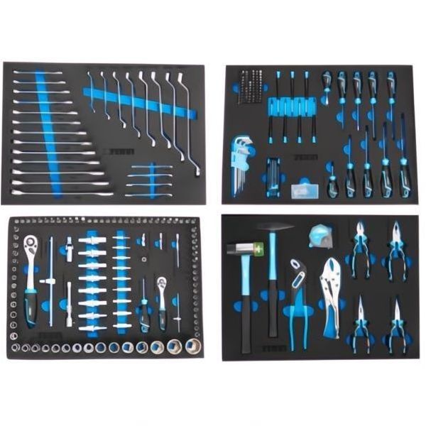 FERVI CASSETTIERA CON 7 CASSETTI COMPLETA DI 298 UTENSILI