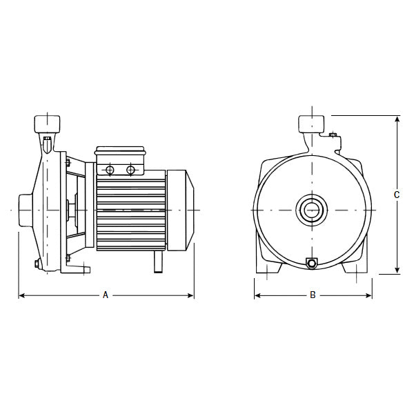 COMEX ELETTROPOMPA CENTRIFUGA MONOGIRANTE MOD. C 100