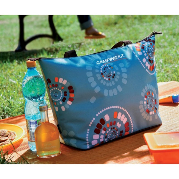 CAMPINGAZ BORSA TERMICA ETHNIC SHOPPING COOLER PER CIBI E BEVANDE LT15