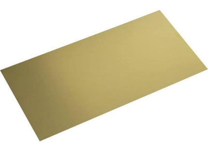 CARTA SPAGNA LAMIERINO OTTONE LASTRA DA MM446X200 SPESSORE MM0,300