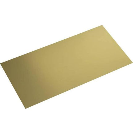 CARTA SPAGNA LAMIERINO OTTONE LASTRA DA MM446X200 SPESSORE MM0,300
