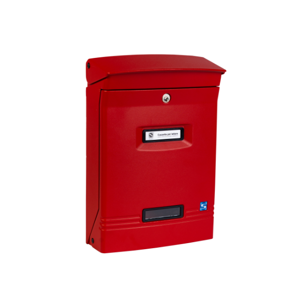 SILMEC CASSETTA POSTALE MOD. GIOIOSA COLORE ROSSO RAL 3002