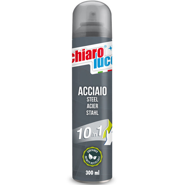 CHIARO LUCE DETERGENTE PER ACCIAIO SPRAY DA ML300