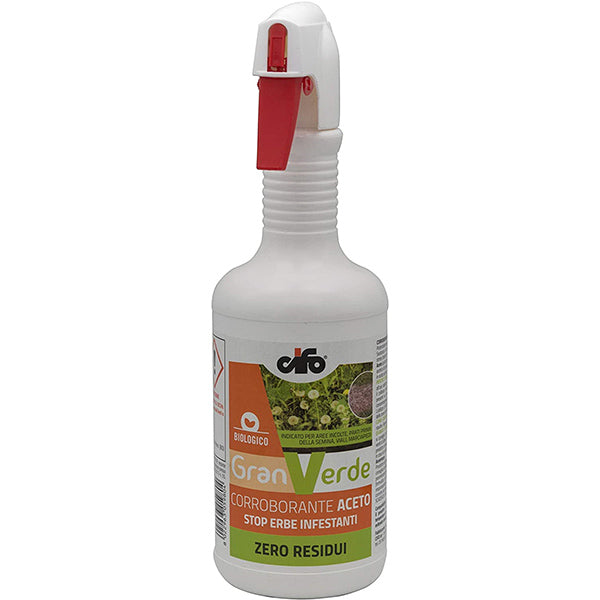CIFO GRANVERDE ACETO PRONTO USO DISERBANTE NATURALE ECOLOGICO ML500