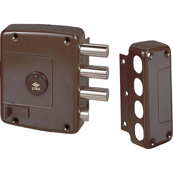 CISA SERRATURA DA APPLICARE DI SICUREZZA 1 CHIUSURA ENTRATA MM64 SX*