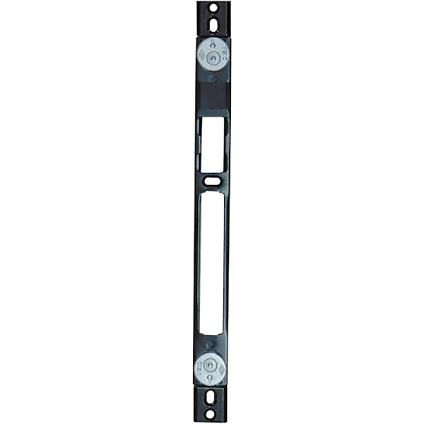 CISA CONTROPIASTRA IN METALLO REGOLABILE PER PROFILI ALLUMINIO NERO