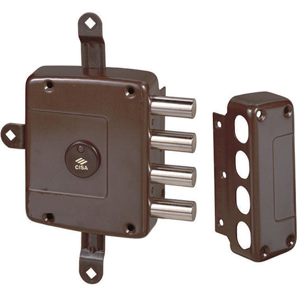 CISA SERRATURA DA APPLICARE DI SICUREZZA 4 CHIUSURE ENTRATA MM64 SX*