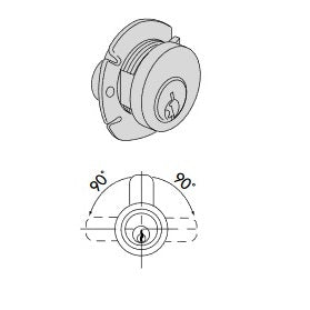CISA CILINDRO STANDARD IN OTTONE